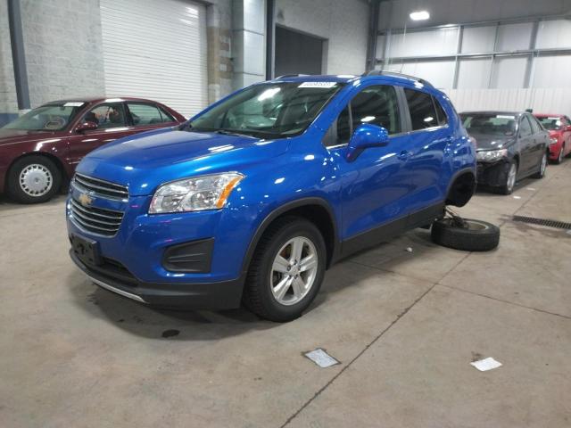 CHEVROLET TRAX 1LT 2015 with VIN KL7CJRSB8FB086150 - Photo from auction