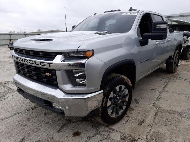 CHEVROLET SILVERADO 2021 with VIN 1GC4YNEY1MF257628 - Photo from auction