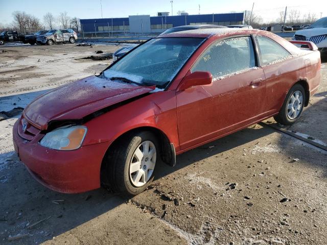 HONDA CIVIC EX 2002 with VIN 1HGEM22992L078703 - Photo from auction