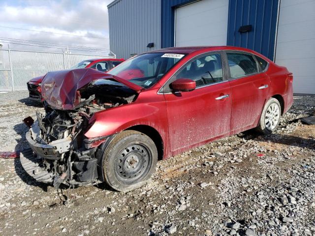 NISSAN SENTRA S 2018 with VIN 3N1AB7AP2JY256430 - Photo from auction