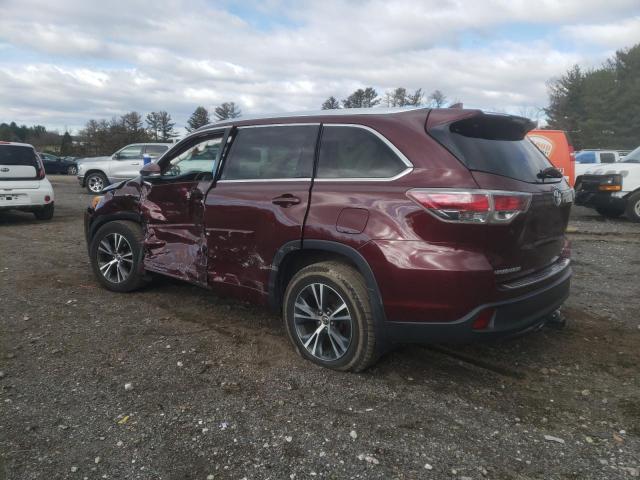 Photo 2 from auction – 2016 TOYOTA HIGHLANDER with VIN 5TDJKRFH5GS264225