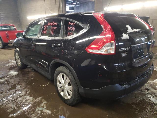 Photo 2 from auction – 2014 HONDA CR-V EX with VIN 2HKRM4H55EH710282
