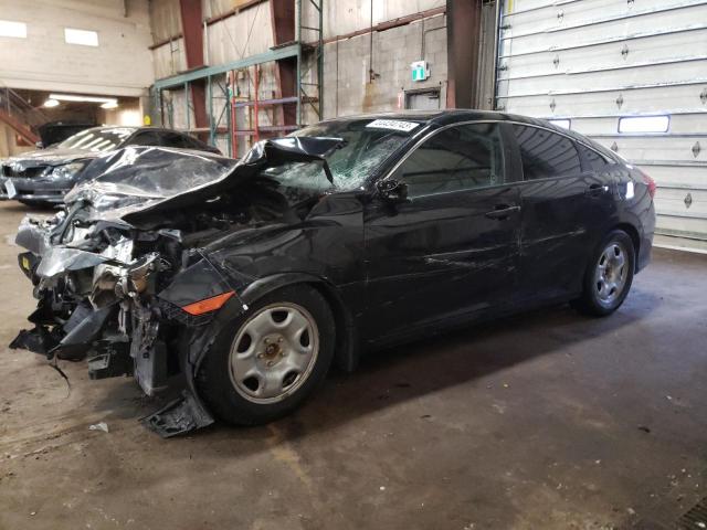 HONDA CIVIC EX 2018 with VIN 2HGFC2F86JH012291 - Photo from auction