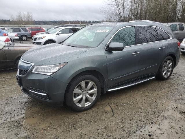 ACURA MDX ADVANC 2014 with VIN 5FRYD4H81EB041754 - Photo from auction