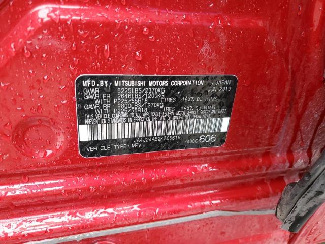 Photo 14 from auction – 2019 MITSUBISHI OUTLANDER with VIN JA4J24A52KZ056191