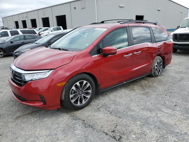 Photo 1 from auction – 2022 HONDA ODYSSEY EX with VIN 5FNRL6H75NB034365