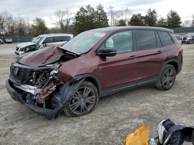 HONDA PASSPORT E 2021 with VIN 5FNYF7H56MB007133 - Photo from auction