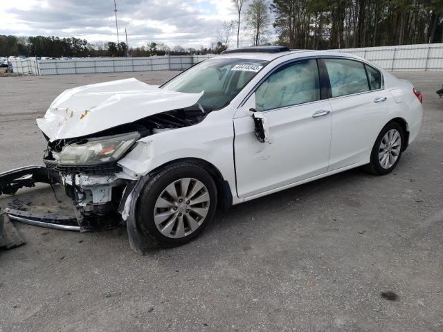 HONDA ACCORD EXL 2014 with VIN 1HGCR3F84EA024130 - Photo from auction