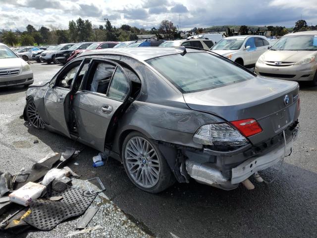 Photo 2 from auction – 2007 BMW 750 with VIN WBAHN83587DT72535