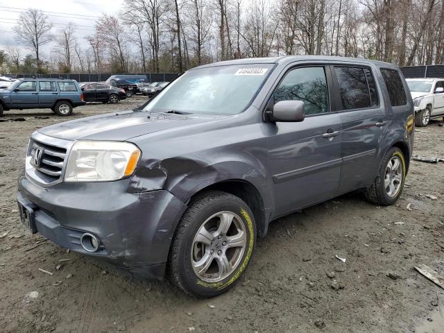 HONDA PILOT EXLN 2012 with VIN 5FNYF4H77CB011772 - Photo from auction