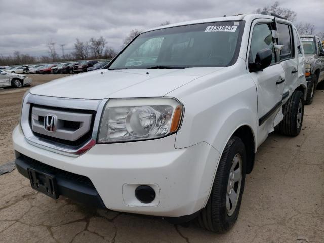 HONDA PILOT LX 2010 with VIN 5FNYF4H24AB031639 - Photo from auction