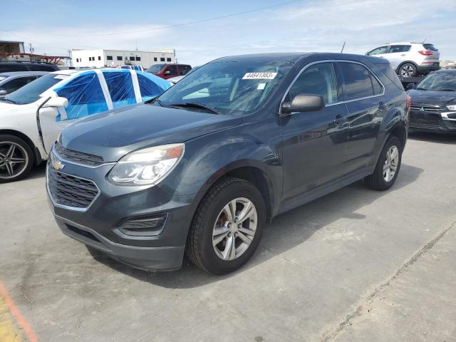 CHEVROLET EQUINOX LS 2017 with VIN 2GNALBEK9H1583757 - Photo from auction