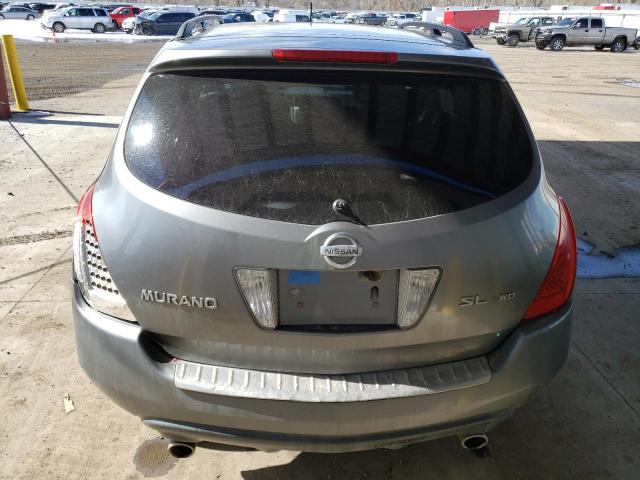 Photo 6 from auction – 2006 NISSAN MURANO SL with VIN JN8AZ08W16W519684