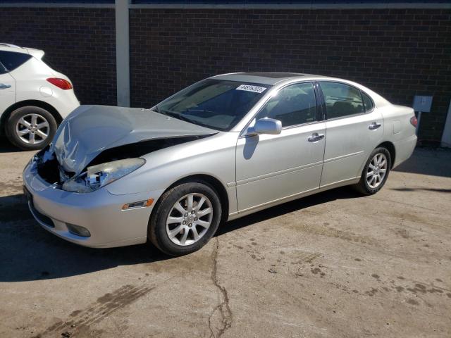 LEXUS ES 330 2004 with VIN JTHBA30G045055625 - Photo from auction