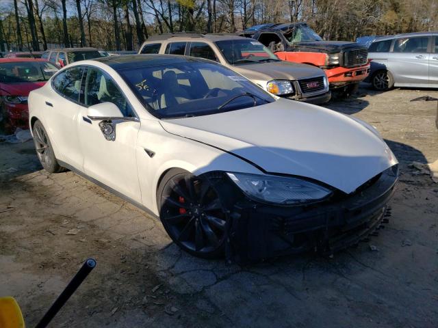 Photo 4 from auction – 2015 TESLA MODEL S with VIN 5YJSA1E40FF106501