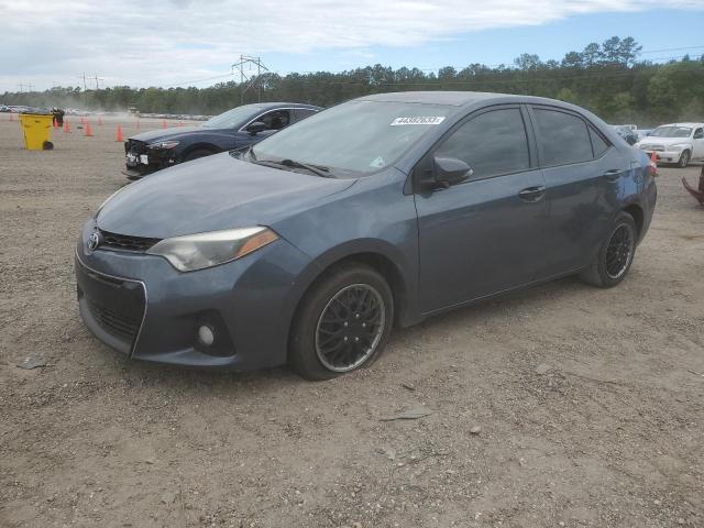 TOYOTA COROLLA L 2015 with VIN 2T1BURHE6FC435122 - Photo from auction