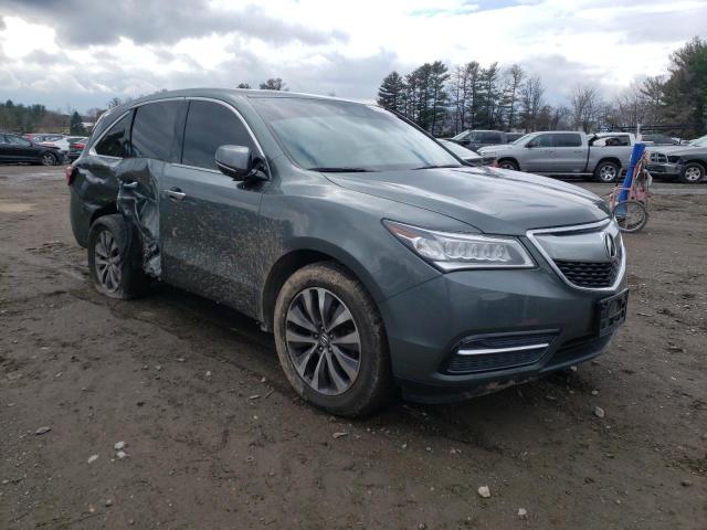 Photo 4 from auction – 2016 ACURA MDX TECHNO with VIN 5FRYD4H4XGB023592
