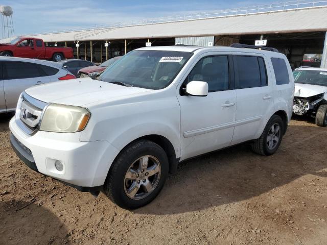 HONDA PILOT EXL 2011 with VIN 5FNYF3H69BB009585 - Photo from auction