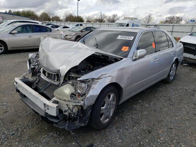 LEXUS LS 430 2004 with VIN JTHBN36F040166627 - Photo from auction