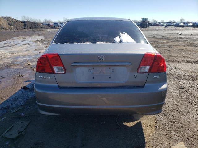 Photo 6 from auction – 2004 HONDA CIVIC EX with VIN 1HGES26734L011712