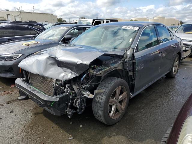 VOLKSWAGEN PASSAT SE 2015 with VIN 1VWBT7A33FC017641 - Photo from auction