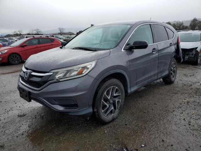 HONDA CR-V SE 2016 with VIN 2HKRM3H45GH508157 - Photo from auction