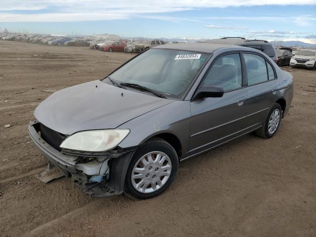Photo 1 from auction – 2005 HONDA CIVIC with VIN 2HGES16565H510849