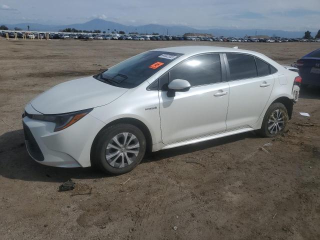TOYOTA COROLLA LE 2021 with VIN JTDEAMDE1MJ015378 - Photo from auction