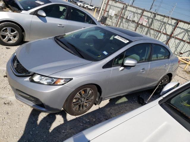 HONDA CIVIC EX 2014 with VIN 2HGFB2F88EH501185 - Photo from auction