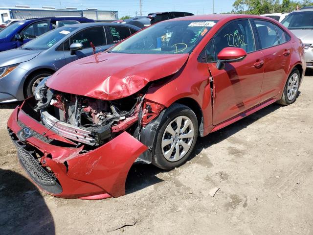 Photo 1 from auction – 2020 TOYOTA COROLLA LE with VIN 5YFEPRAE7LP021907