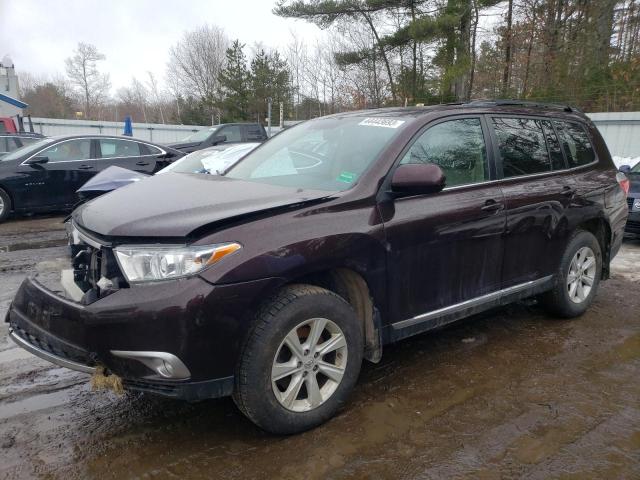 TOYOTA HIGHLANDER 2013 z numerem VIN 5TDBK3EHXDS273579 - Zdjęcie z aukcji