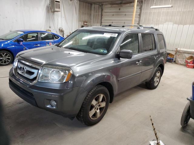 HONDA PILOT EX 2011 with VIN 5FNYF4H47BB007581 - Photo from auction