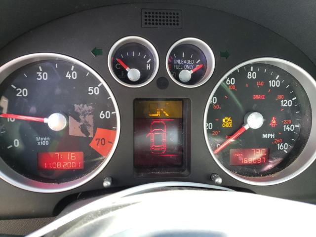 Photo 9 from auction – 2002 AUDI TT QUATTRO with VIN TRUWT28N621033097