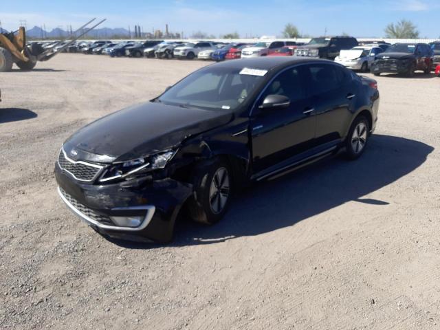 KIA OPTIMA HYB 2013 with VIN KNAGM4AD6D5038978 - Photo from auction
