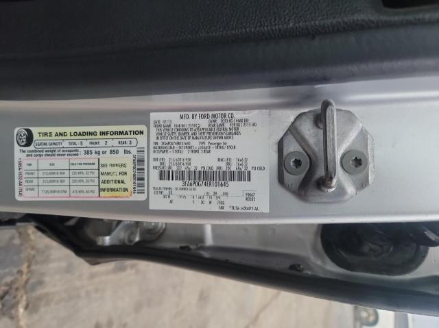 Photo 10 from auction – 2014 FORD FUSION S with VIN 3FA6P0G74ER101645