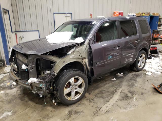 HONDA PILOT EXL 2015 with VIN 5FNYF4H56FB034317 - Photo from auction