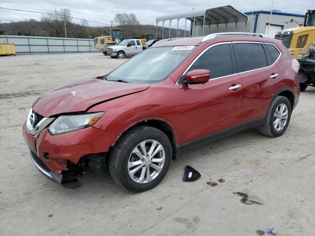 NISSAN ROGUE S 2015 with VIN KNMAT2MT2FP568293 - Photo from auction