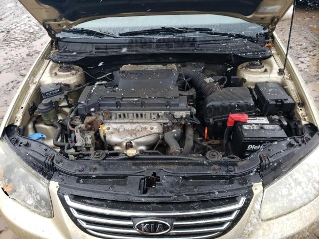 Photo 11 from auction – 2009 KIA SPECTRA with VIN KNAFE222995655468