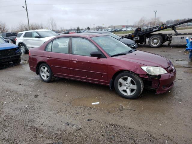 Photo 4 from auction – 2004 HONDA CIVIC EX with VIN 2HGES26844H588819