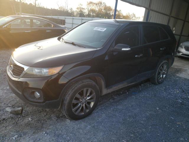 KIA SORENTO EX 2011 with VIN 5XYKU4A27BG017072 - Photo from auction