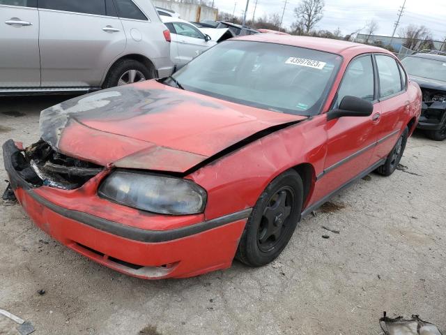 CHEVROLET IMPALA 2003 with VIN 2G1WF52K339159554 - Photo from auction