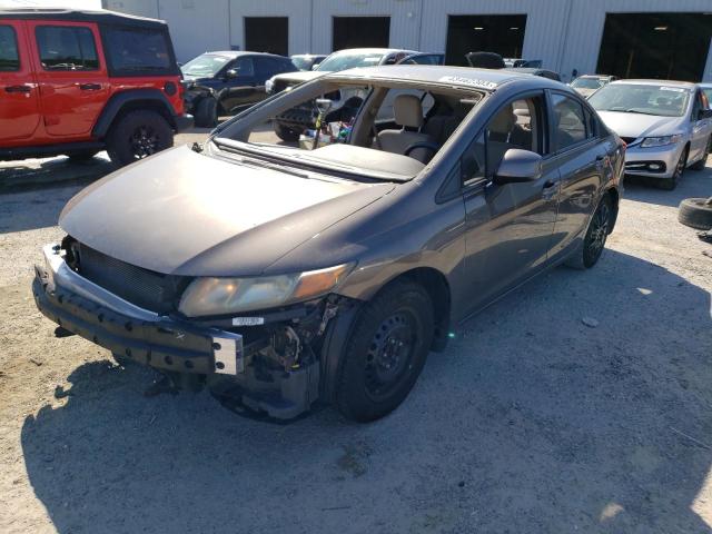 HONDA CIVIC LX 2012 with VIN 19XFB2F56CE032465 - Photo from auction