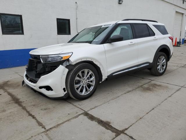FORD EXPLORER X 2022 with VIN 1FMSK8DH7NGC50850 - Photo from auction