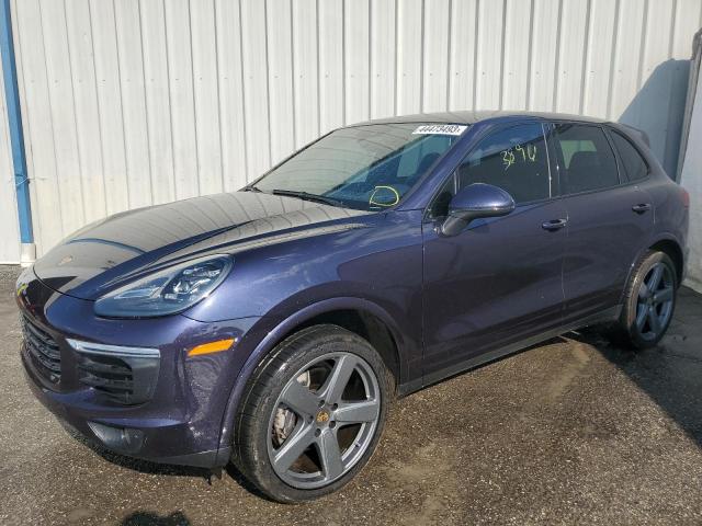 PORSCHE CAYENNE 2017 with VIN WP1AA2A2XHKA81682 - Photo from auction