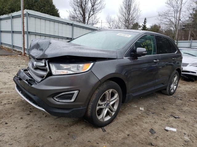 FORD EDGE TITAN 2015 with VIN 2FMTK4K8XFBB30985 - Photo from auction