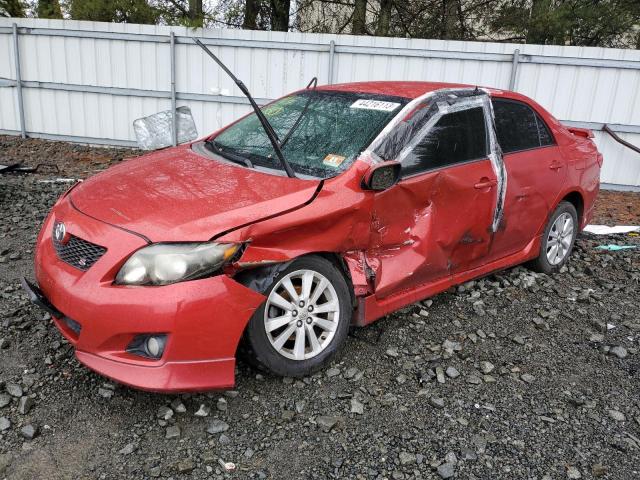 TOYOTA COROLLA BA 2009 with VIN 2T1BU40E49C144847 - Photo from auction