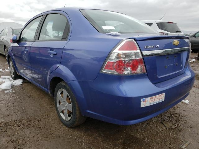 Photo 2 from auction – 2009 CHEVROLET AVEO LS with VIN KL1TD56E79B650468