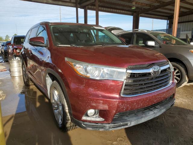 Photo 4 from auction – 2014 TOYOTA HIGHLANDER with VIN 5TDYKRFH9ES011145