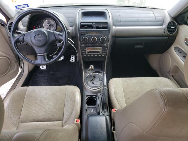 Photo 8 from auction – 2001 LEXUS IS 300 with VIN JTHBD182210010036