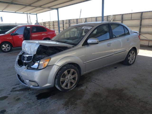 KIA RIO LX 2010 with VIN KNADH4A37A6662597 - Photo from auction